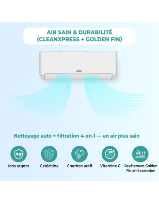 T-PRO - Climatiseur Réversible FreeMatch